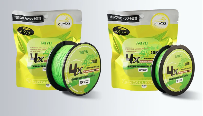 TAIYU 4 Stränge 200 m PE geflochtene Angelschnur 19LB-70LB Japan Langlebige Multifilament-Angelschnur Super glatte Karpfen-Angelschnur – Detail 12