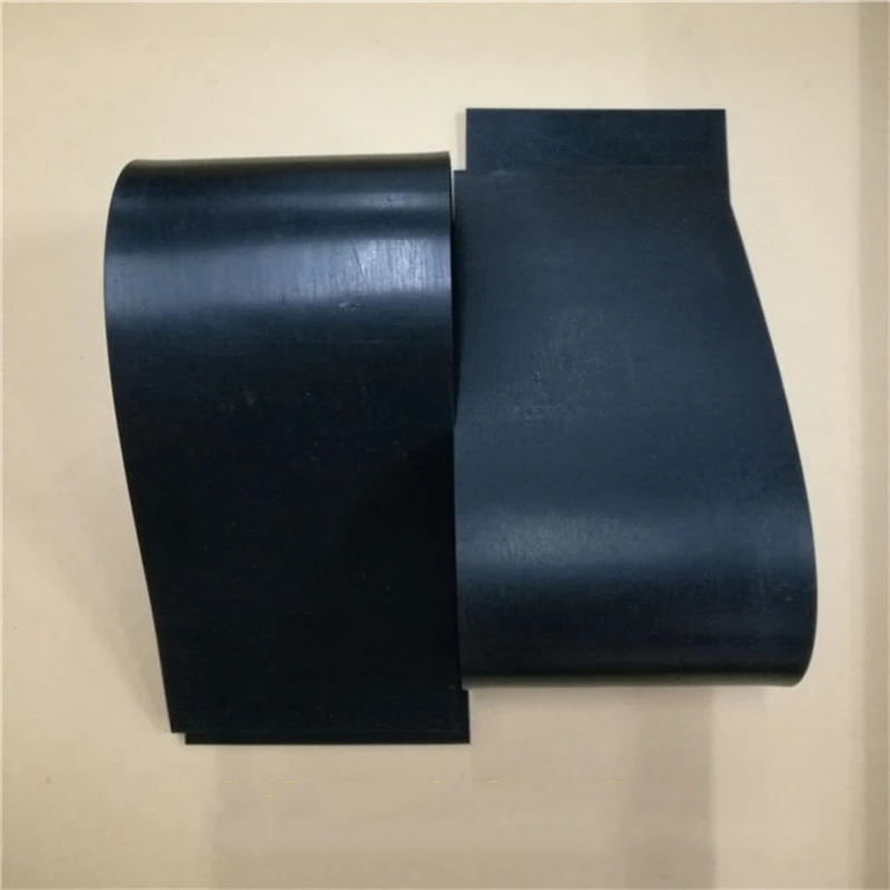 

Custom Conductive Silicone Rubber Slab Sheet 2mm 340 x 60mm about 200-300 ohm Black