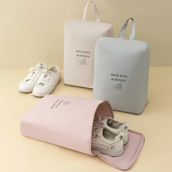 Borse per scarpe da viaggio Custodia per smistamento scarpe portatile impermeabile Organizzatore di scarpe portatile a prova di polvere per uomini e donne da viaggio