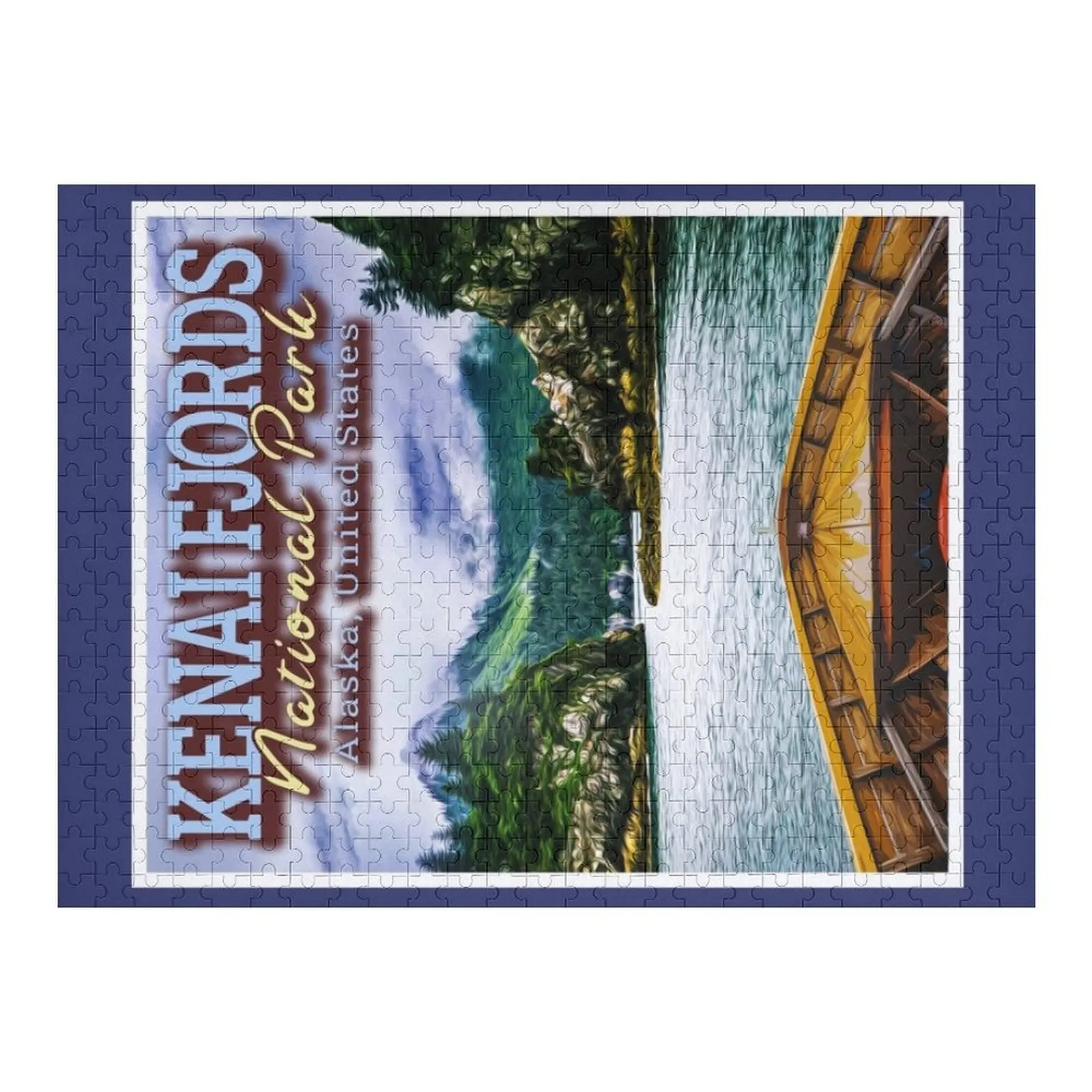 KENAI FJORDS NATIONAL PARK ALASKA UNITED STATES Jigsaw Puzzle Iq