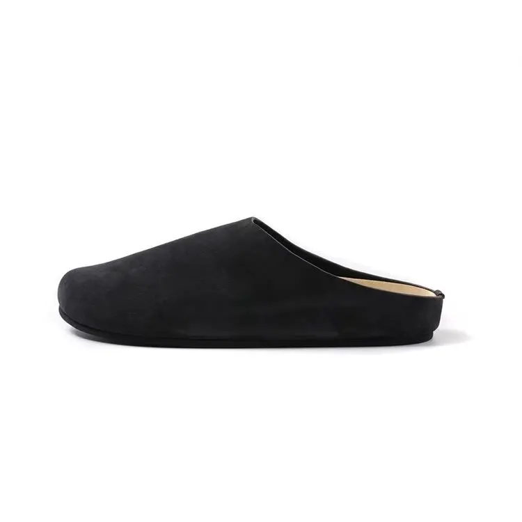 Crestar Women's Slip On Suede Clogs Comfortable Cork Footbed Leather Mules Shoes With Arch Support New Outdoor Men Beach_vogvips.com