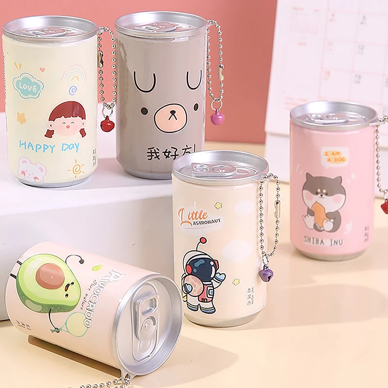 Wet Wipe Case Baby Wipe Case Wet Wipes Case 1PC Canned Wet Wipes Portable Children Barreled Cans 30 Sheets Cleaning Cloths Creative Cartoon Chain Cute Small Bell
