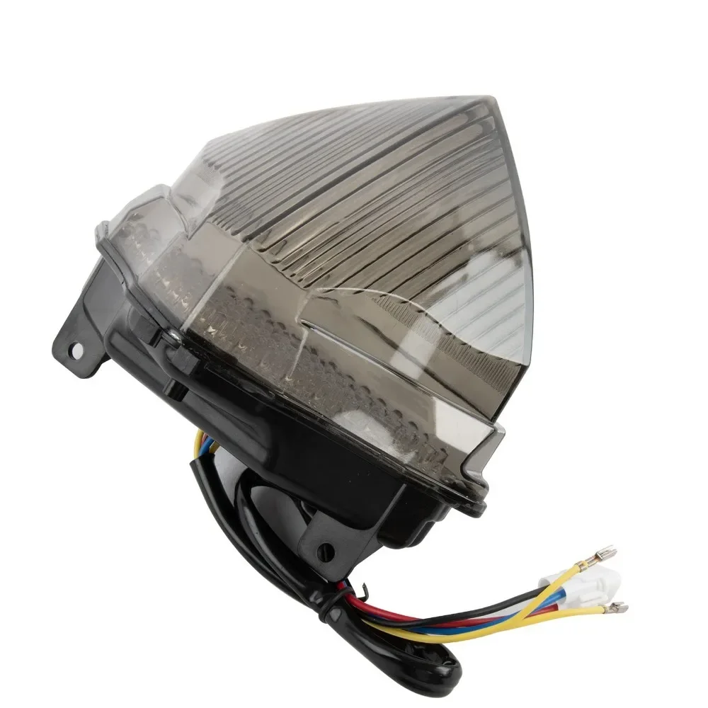 Motorcycle Rear Tail Light Brake Turn Signals Integrated LED Light Smoke TailLight For Yamaha YZF R1 2004 2005 2006