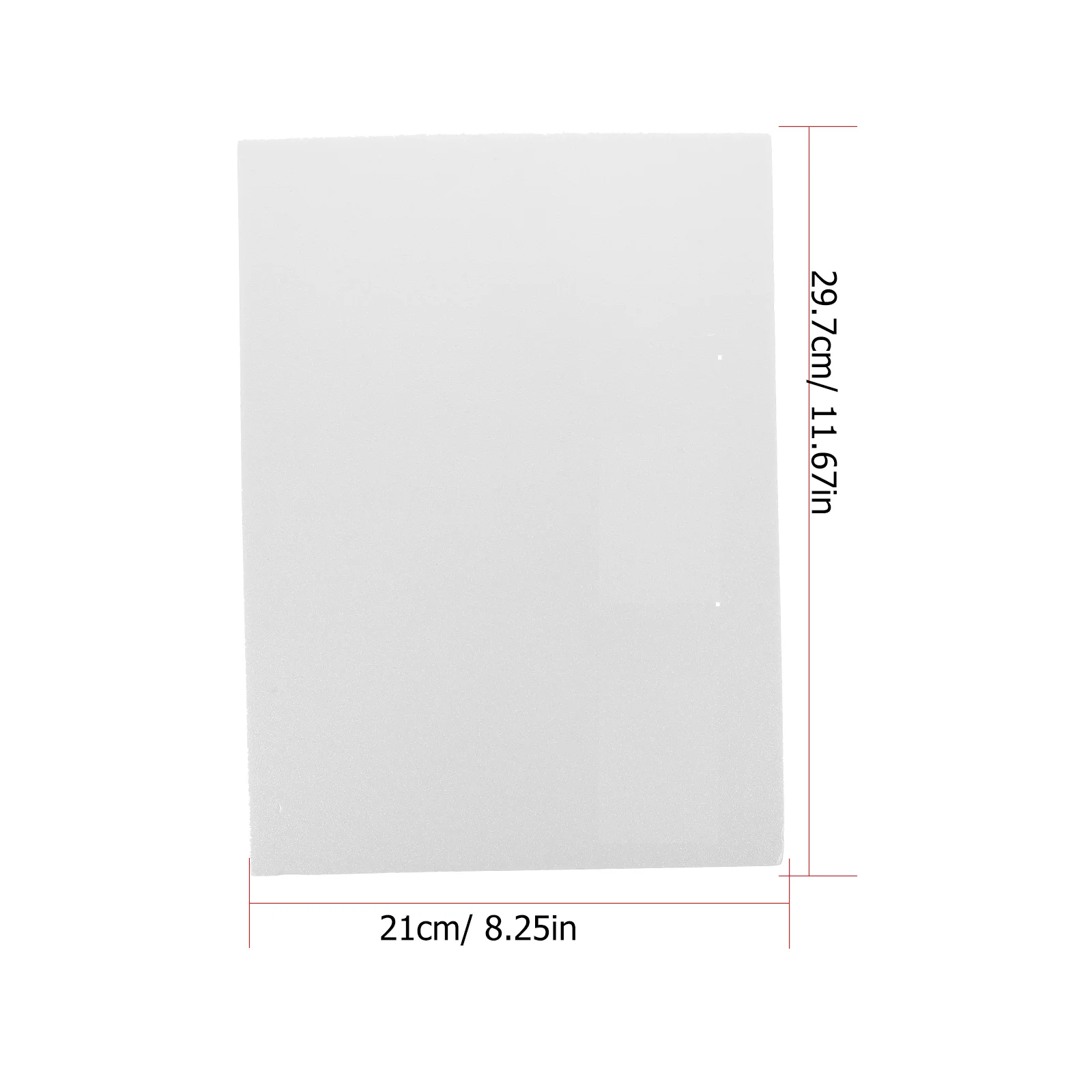 10 Sheets Practical Foam Sheets Useful Craft Foams Multi-use Printmaking white poster board foam poster board