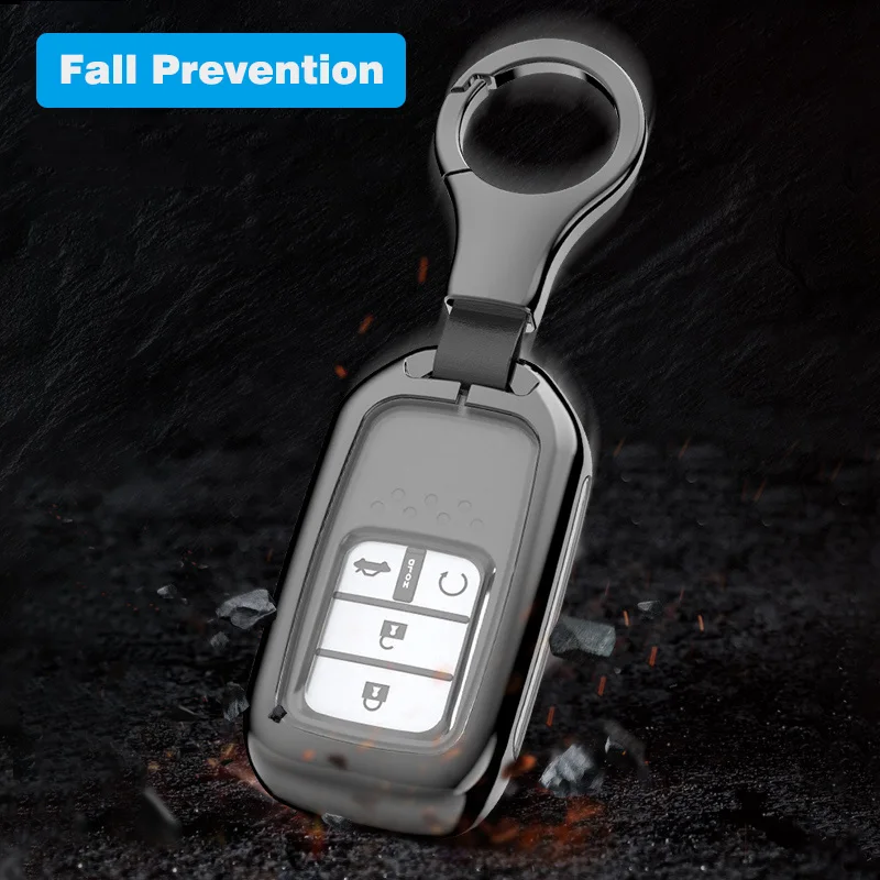 Custodia-per-chiave-auto-in-lega-di-zinco-TPU-per-Honda-FIT-XRV-VEZEL-CITY-JAZZ.jpg Cover chiate/telecomando per Honda FIT XRV VEZEL CITY JAZZ CIVIC HRV Civic Crider CRV Protector Shell - Custodia per chiave auto in lega di zinco TPU per Honda FIT XRV VEZEL CITY JAZZ
