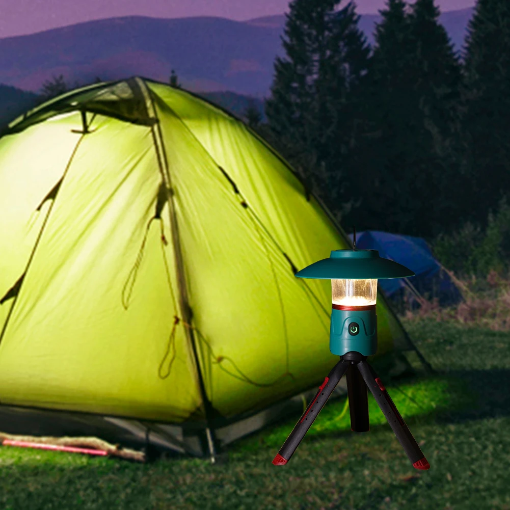 Sanyi Portable Camping Lantern Powered by 18650 Battery Hanging Tent  Flashlight COB+1W Led+Red Lamp Flashlamp Camping Light - AliExpress