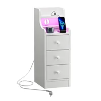 Прикроватная тумбочка для спальни, небольшой масштабный простой стеллаж для хранения, вместительный современный простой шкаф для хранения, многослойные шкафчики для хранения