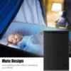 3.5 Cubic Feet Chest Freezer with Removable Basket, from 6.8℉ to -4℉ Free Standing Compact Fridge Freezer for Home/Kitc 5