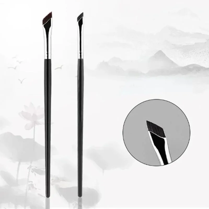 Upgrade Blade Eyeliner Brush Ultra Thin Fine Angle Flat Eyebrow Brush Liner Brow Place Makeup Brush Precise Detail Brush 5