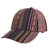 Women's Colorful Fashion Boho Hippie Hat Men's Retro Baseball Cap Striped Geometric Pattern 1