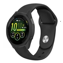 Multisize Silicone Sport Wristband for Forerunner 645 (Black)
