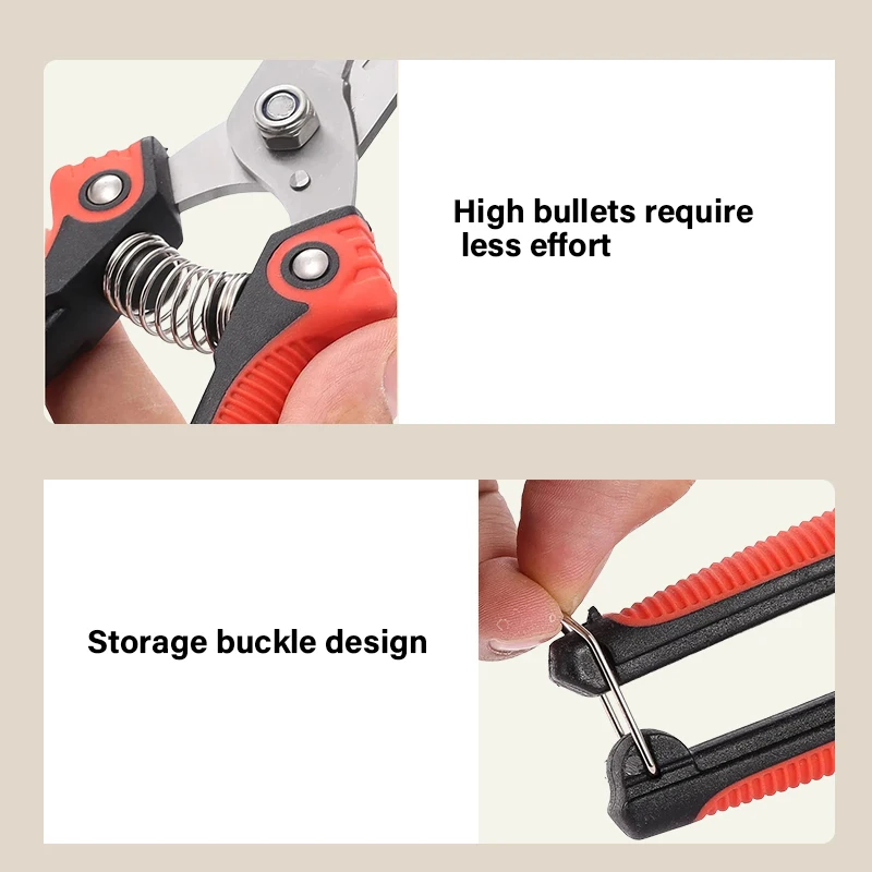 Stainless Steel Pruning Shears 5