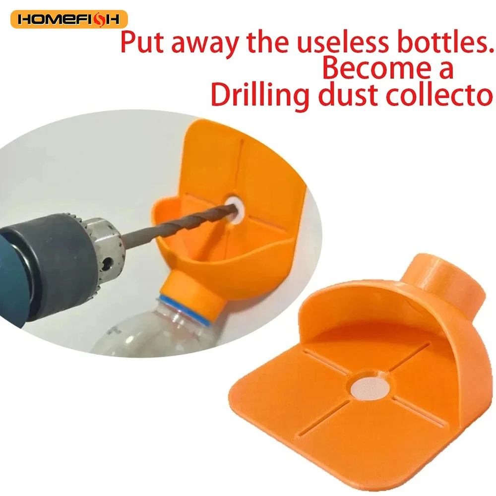 Electric Drill Dust Collector 1PC Dust Proof Cover For Home Environment Drilling Pollution Reduction