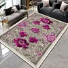European Style Flower Pattern Carpets for Living Room Gorgeous Large Room Rugs Thickening Big Size Floor Mats for Lounge Balcony 2