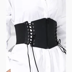 New High Waist Strap Corset Wide Pu Leather Slimming Body Belt for Women Shirt Sweater Dress Girdle Cinto Sobretudo Femme Fajas