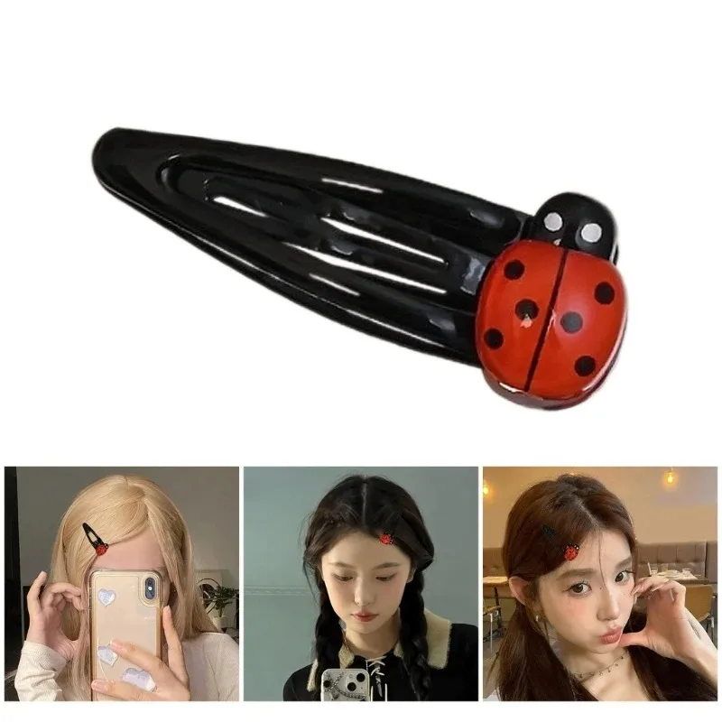 Marienkäfer-Tier-Haarspange, schöne Haarspangen für Kleinkinder, Mädchen, Frauen, Halloween, Cosplay, dekorativer Haarschmuck