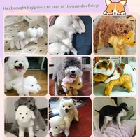 Small and medium-sized dog accompanied toys, 1:1 reduction of female dog form experience more real 5