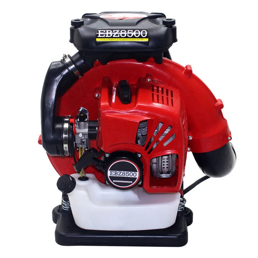Snow Blower 2-Stroke Engine Backpack Horizontal Bar Leaf Blower Garden Power Tool 75.6cc Portable  Snow Blower