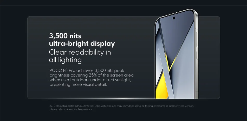 POCO F8 Pro 5G Dual SIM, 12GB+512GB Phone (Global Version) 35 POCO F8 Pro 5G Dual SIM, 12GB+512GB Phone (Global Version) 16
