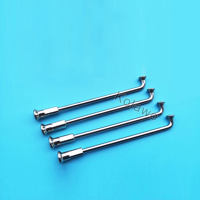 9G Off-Road Motorcycle/Electric Bike Spokes Diameter 3.5mm J Bend Motor Bike 304 Stainless Steel Spoke Modified Accessories
