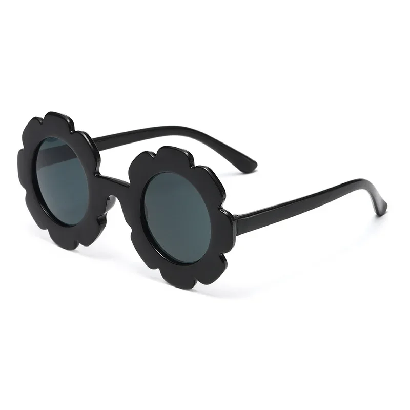 Kids Sunglasses Sun Flower Round UV400 Boy Girls Toddler