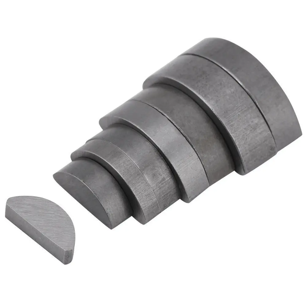 80개 우드러프 키 모음 키트 플라이휠 풀리 크랭크 8개 크기 절묘한 공예