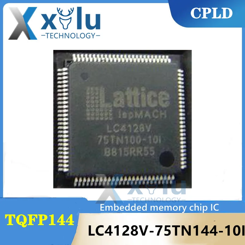 

LC4128V-75T144-10I (CPLD complex programmable logic device/LATICE) 128MC 7.5NS embedded memory chip IC TQFP144