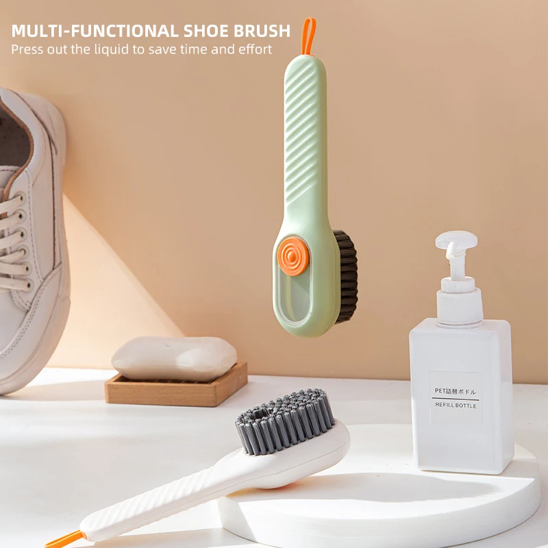 Soft Bristled Shoe Brush Multifunctional Clothes Cleaning Brush