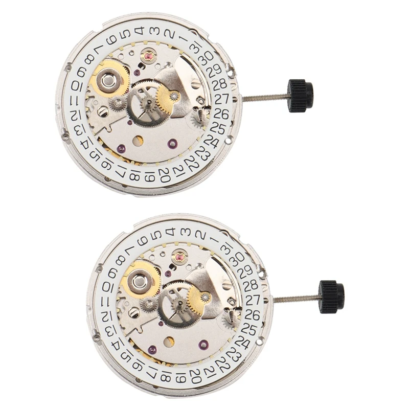 

2X For Seagull St 2130 V8 Edition Replace ETA 2824 -2 Movement With Men