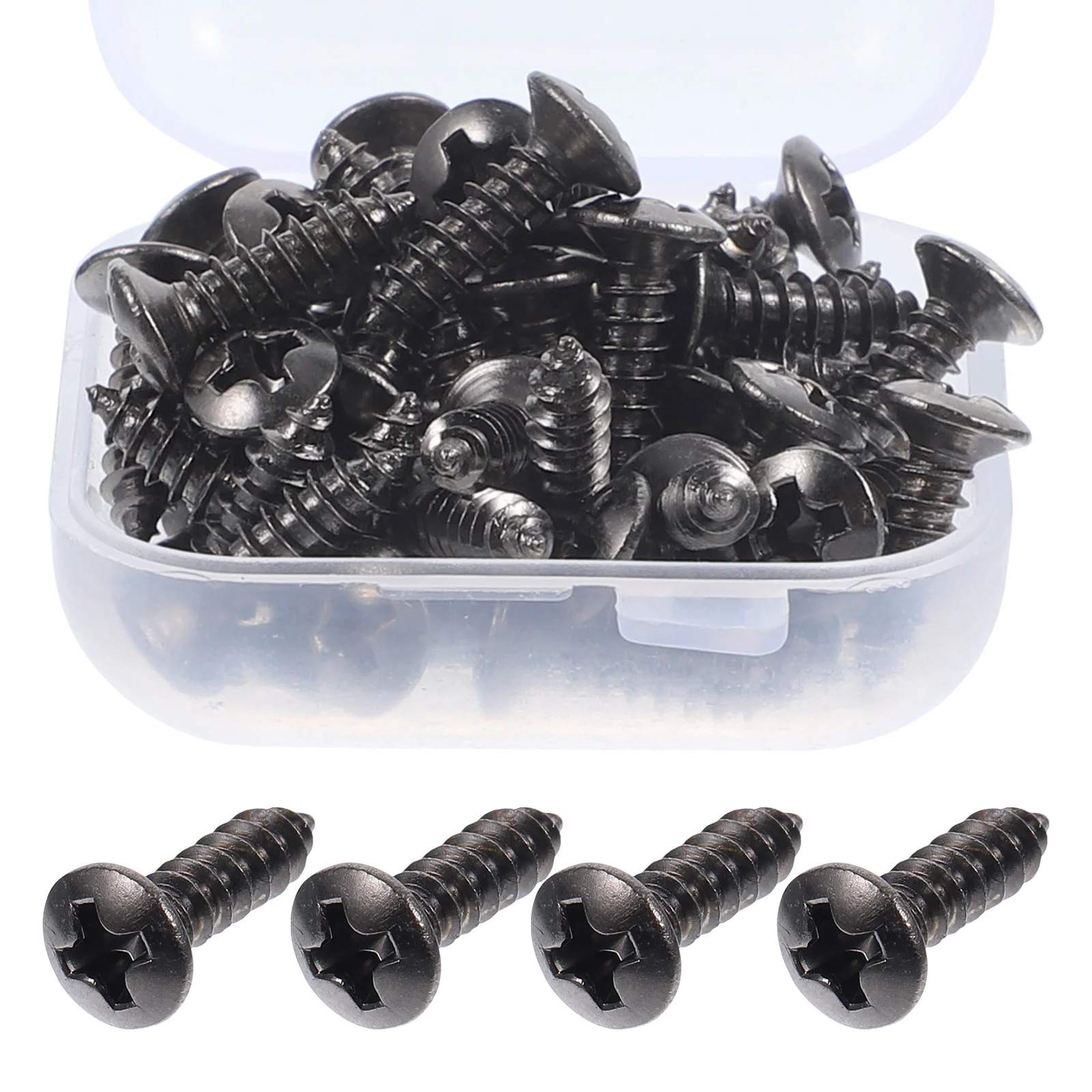 

50 Pcs Guitars Electric Pickguard Mounting Screws Parts Accessories Replacement