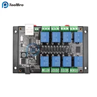 Ethernet RJ45 TCP/IP Relay Remote Control Controller Network Web Server 8 Channels Relay Module Board 250V/AC 10A with Case 2