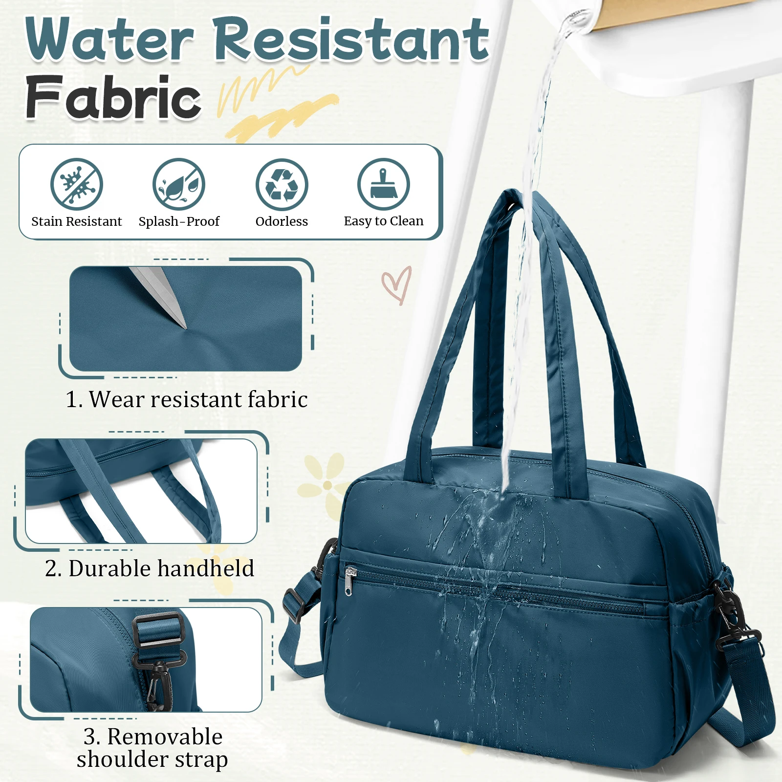 Airline cabin hand Luggage 40x30x20cm Travel Bag Women Yoga Bag Sport Training Bag Fashion Short Trip Large Capacity Storage Bag