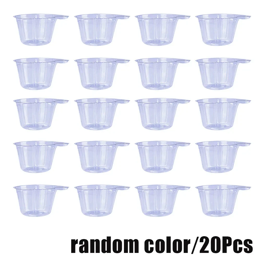 20pcs Plastic Disposable Pregnancy Test Urine Transparent Cup Fertility LH Ovulation Tests Strip Container Urine Test Sample Cup