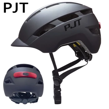 PJT New Bicycle Helmet USB Rechargeable Tail light 1