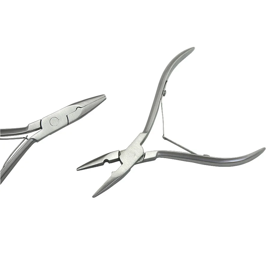 For hair extensions metal hair extension pliers pliers extension tools needle nose pli pliersers hair extension pliers