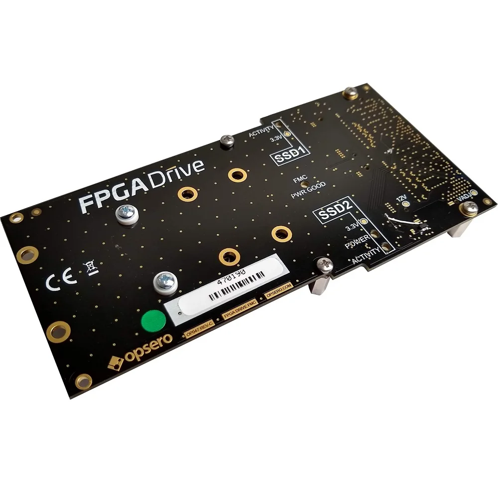 

For 2 weeks FPGA Drive FMC supports 2 M.2 SSDS originally imported