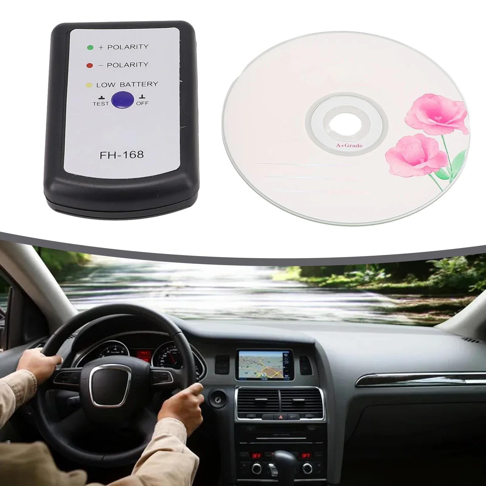 PH Phase Meter Speaker Polarity Tester for All Car Speakers Quality Testing Troubleshooting for Sound Output car phase tester