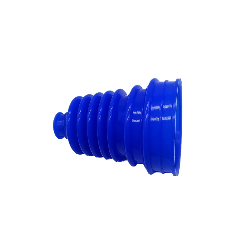 CV Boot Dust Cover 4pcs Universal Silicone CV Boot Constant-velocity Dust Cover Joint Boot Drive Shaft Strong Elasticity Cars Tools,Blue Black