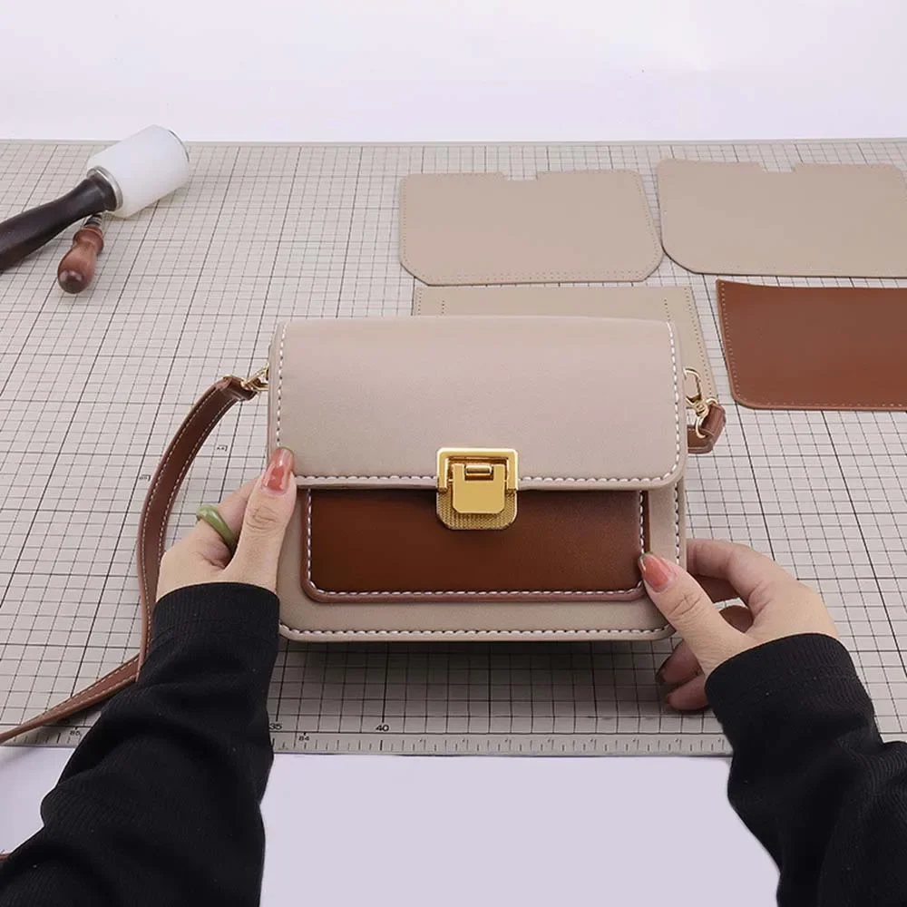 Handmade Woven Bag Set Shoulder Strap DIY Material Shoulder Homemade Tote Bags for Women Handbags Shoulder Bag