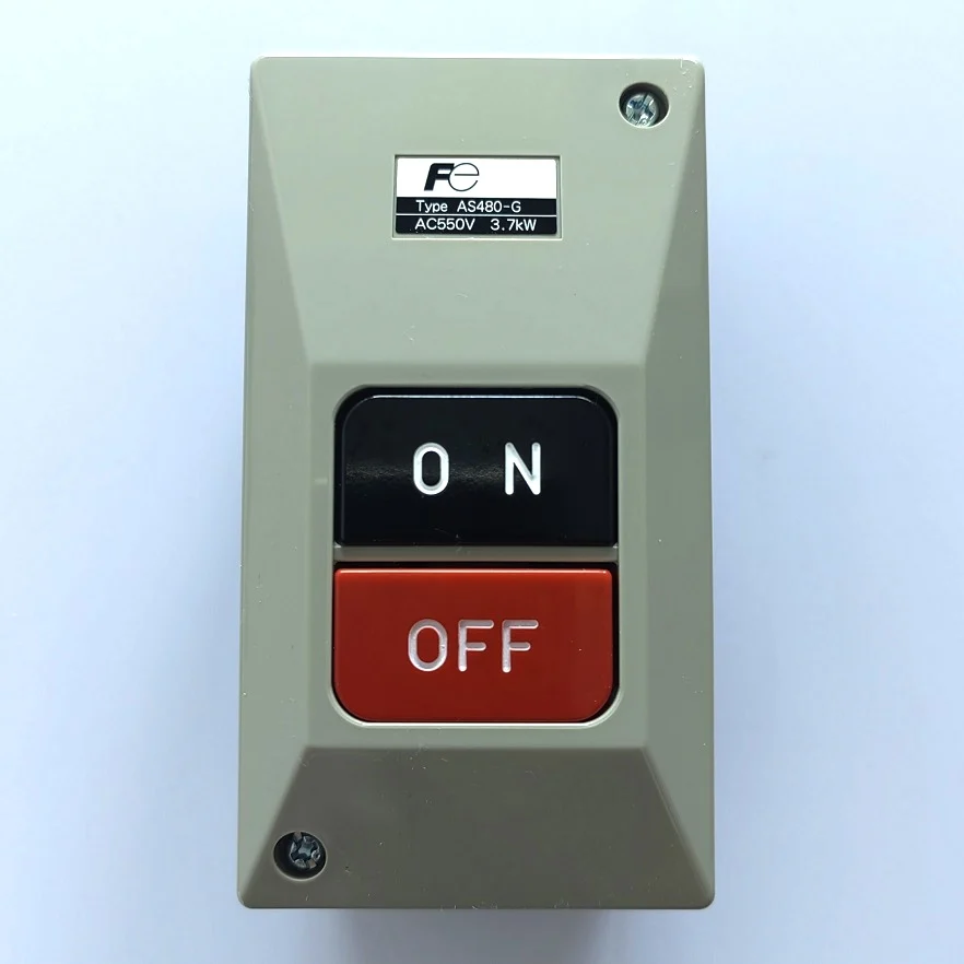 

FUJI Electric FA Pushbutton Box AS480-G AC550V 3.7KW