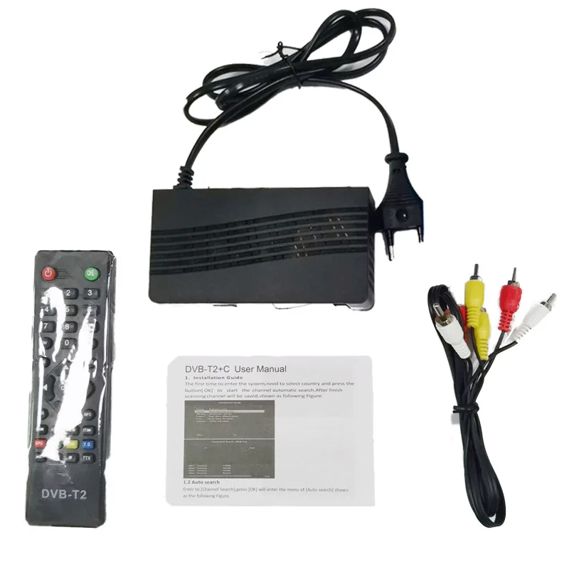 DVB T2 Digital Terrestrial Receiver TV BOX H.264 HD TV Tuner Receptor Support Youtube Europe Spain France EU US UK - 5