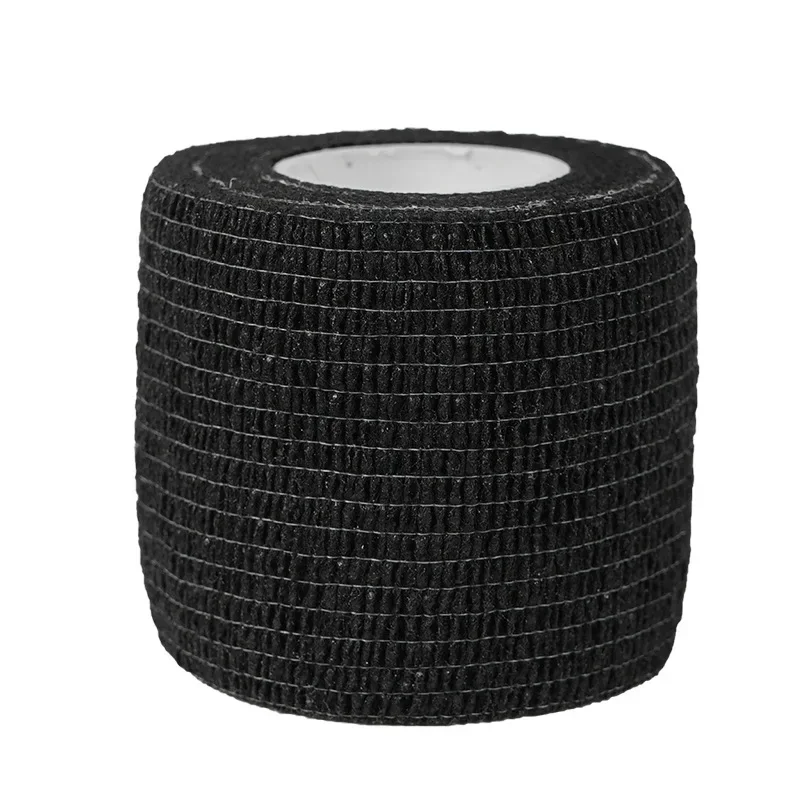 Black Tattoo Grip Bandage Cover Wraps Tapes Nonwoven Waterproof Self Adhesive Finger Wrist Protection Tattoo Accessories tattoo grip cover