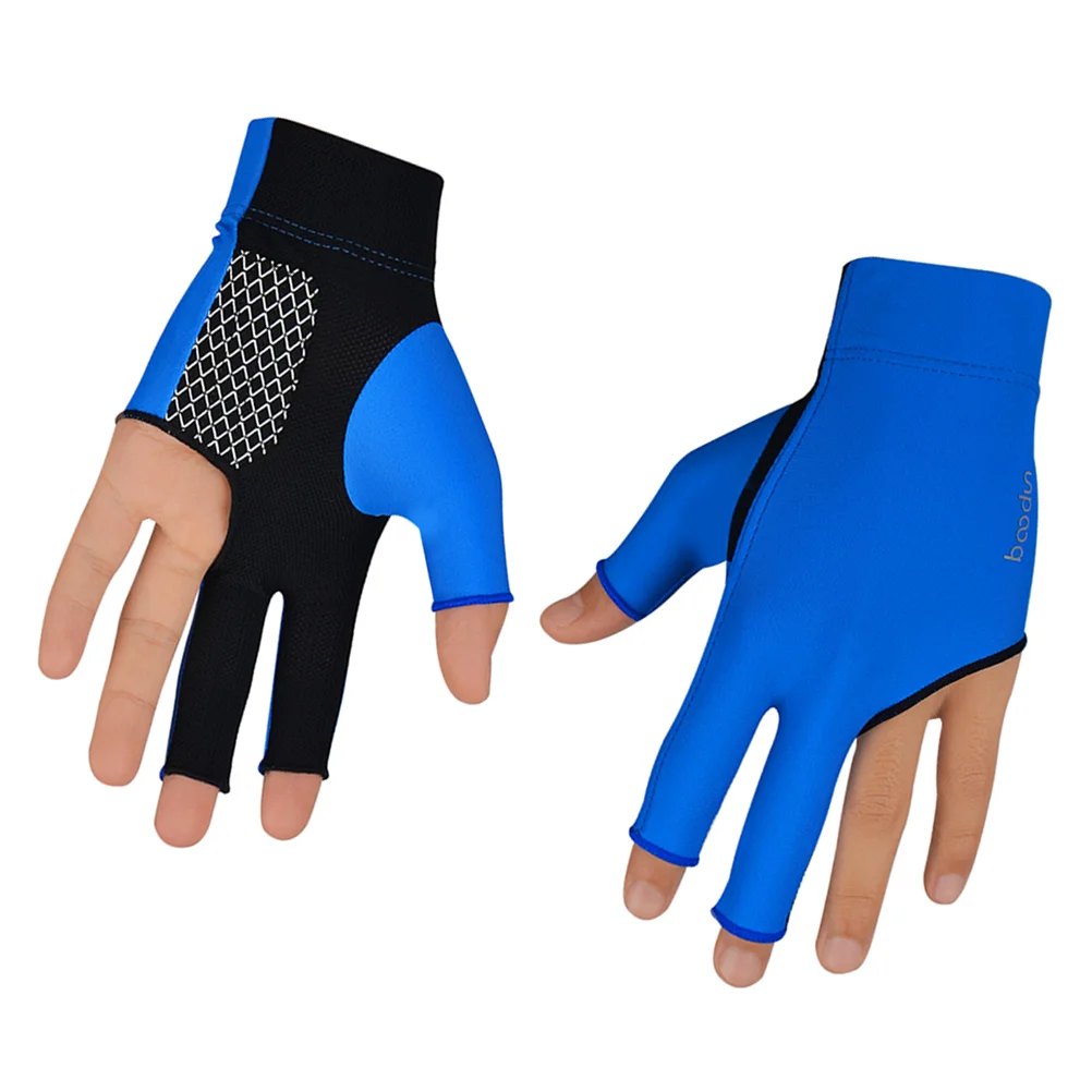 3 Fingers Glove Anti Elastic Billiards Glove Breathable Snooker Glove