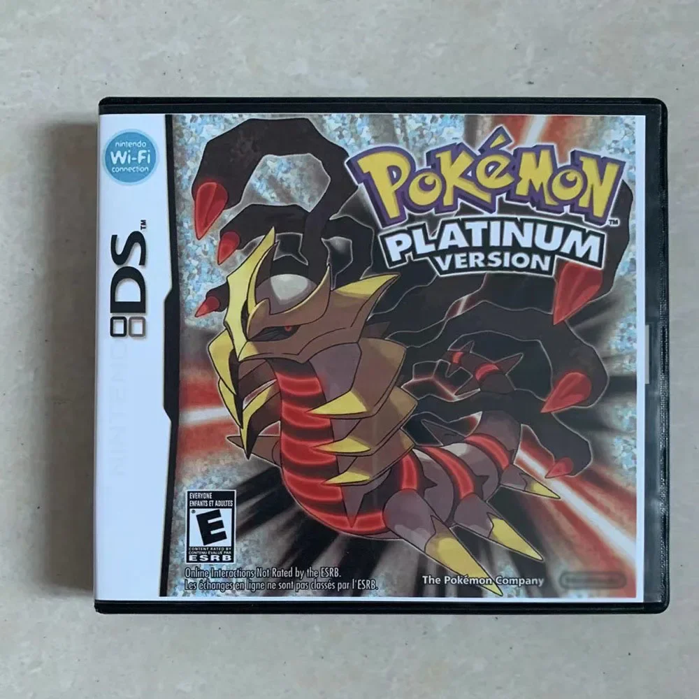 # Pokemon Spielkarte NDS-Karte SoulSilver HeartGold Platinum Spielkarte Pokemon Spielkarte SCHWARZ Sammel-Hobbys Geschenke – Detail 7