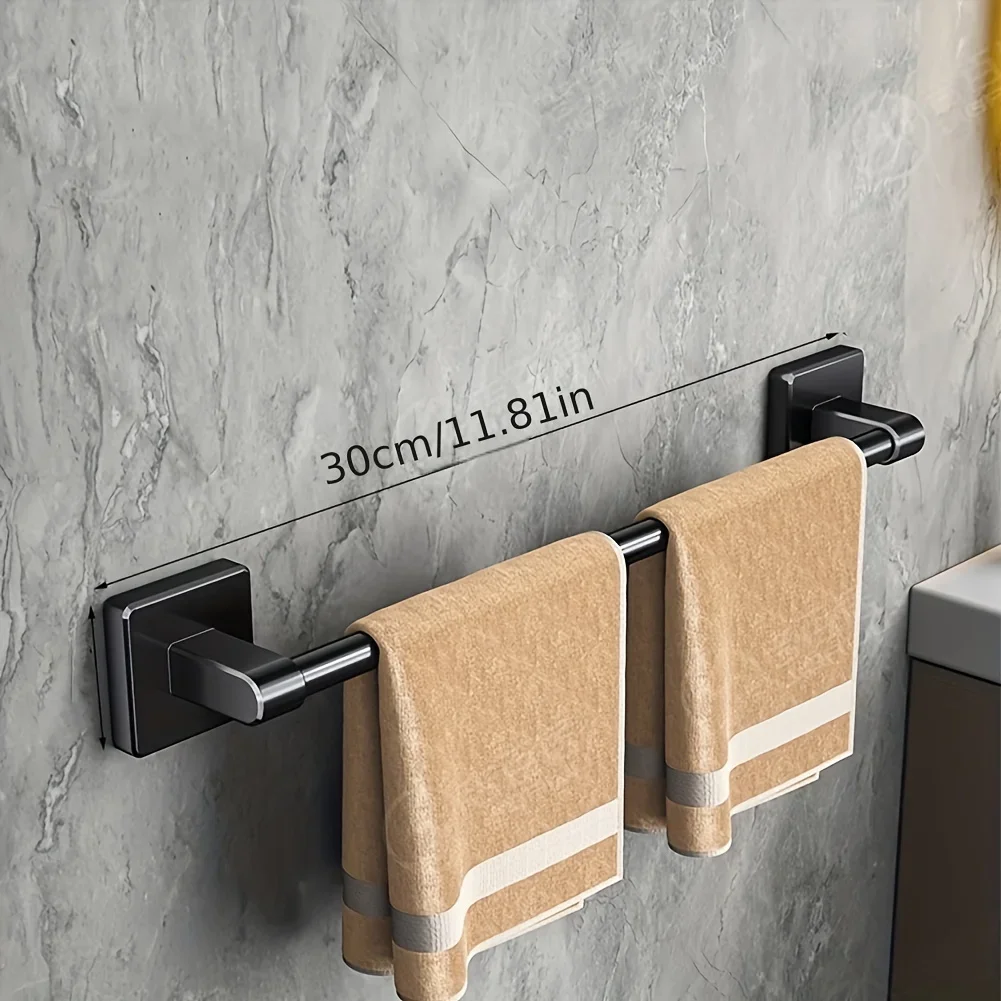 Towel Rack Towel Holder Bathroom Towel Holder Without Drilling Bathroom Towel Rack TowelBar Self-Adhesive Rack TowelRail