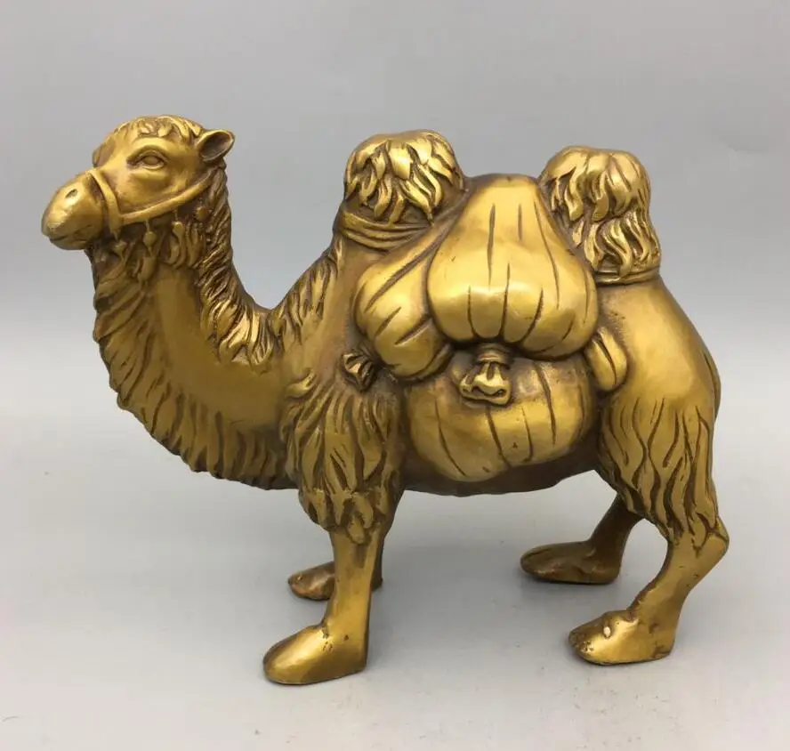 

Archaize brass camel desktop decoration crafts statue
