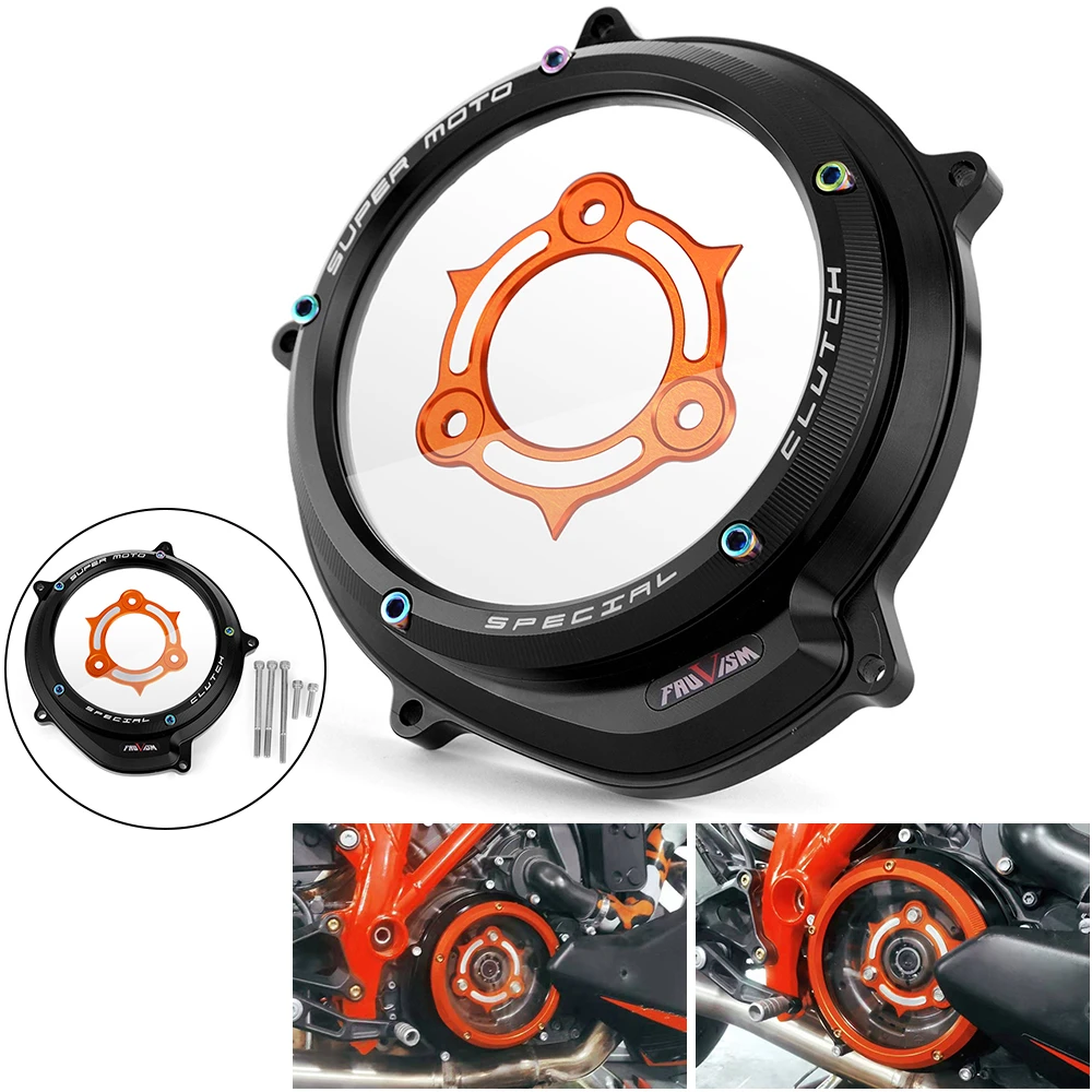 

Clutch Cover Protector Guard For 1290 1050 1090 1190 Adventure ADV Superduke R GT T S 2015-2018 2019 2020 2021 2022 2023