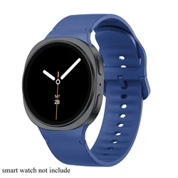 Premium Silicone Sport Band for Smartwatches - 20/22mm (Gem Blue)