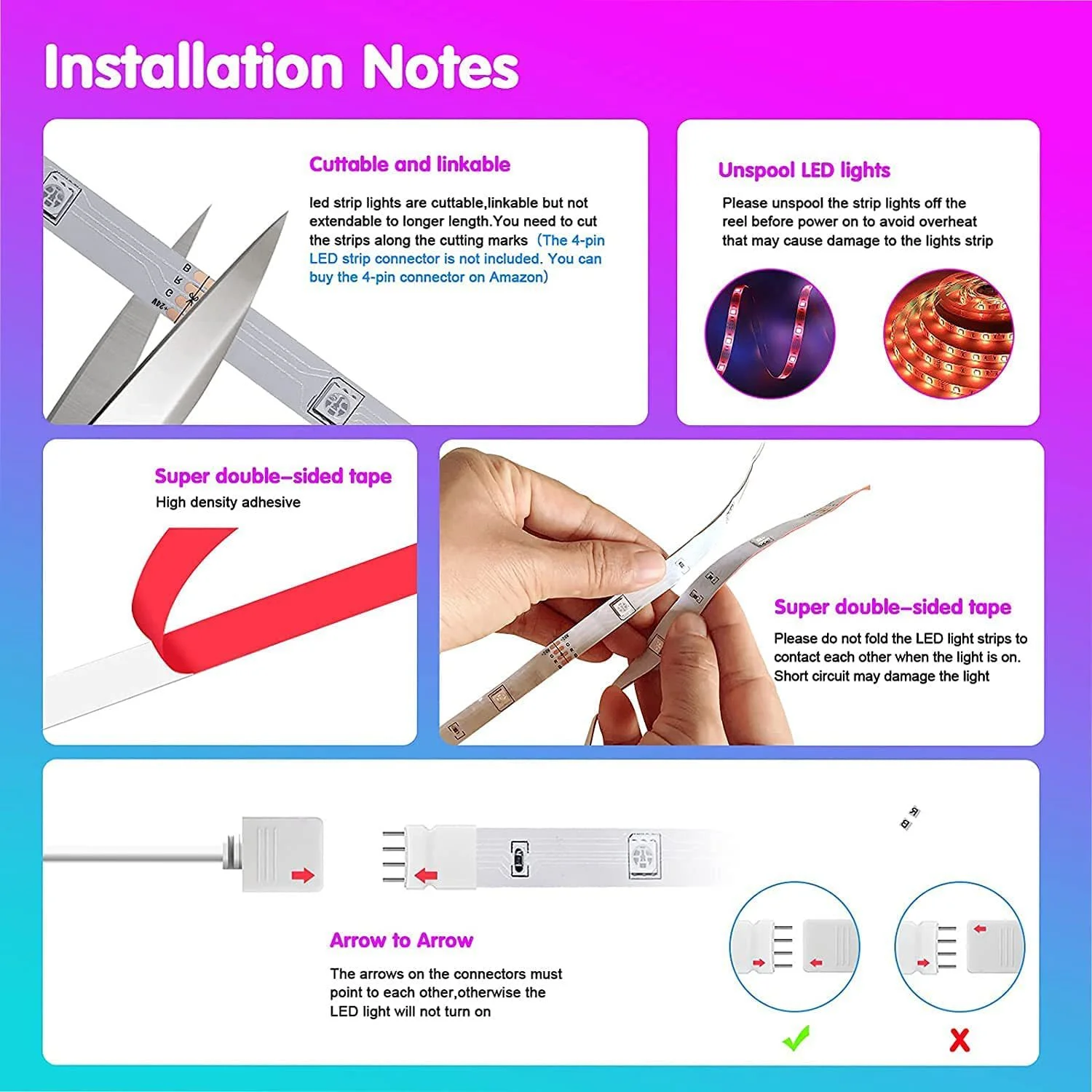 Tira de Luces LED RGB con Control por App y Bluetooth (5V) Saa793a9ec55d47639d34c5f212ec29d2y