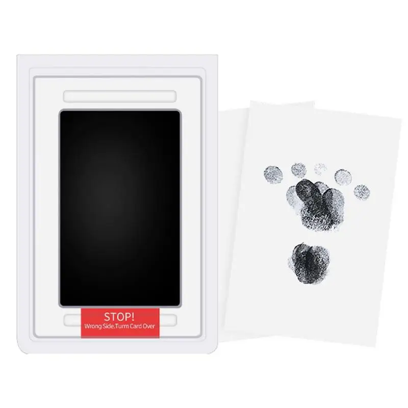 Baby Footprint Kit Baby Prints Inkless Print Kit Safe And Sturdy Inkless Handprint Footprint For Pet Paws Feet And